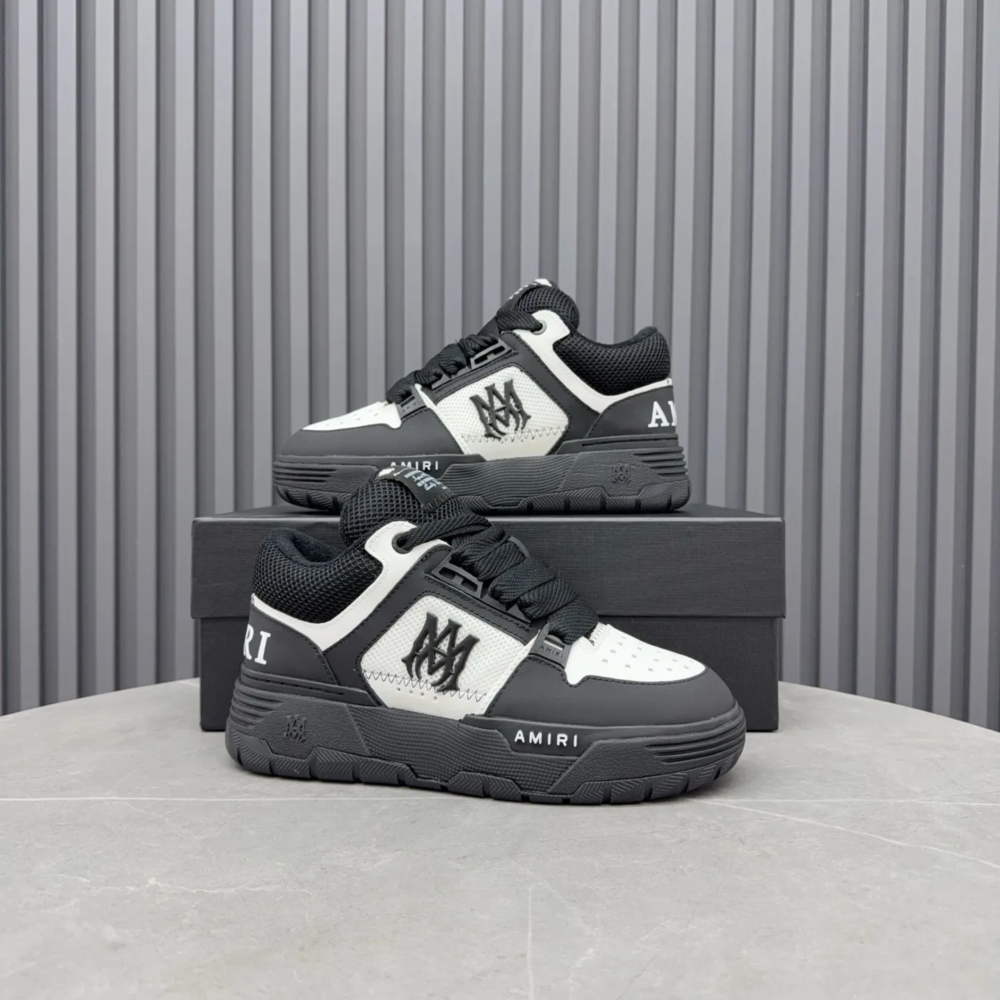 Men's shoes 💰660💰 AMIRI AMIRI trendy brand hot sale 🔥 Available all year round, couples 💑 Official website synchronization Imported fabrics 1⃣️ vs 1⃣️ replica, original factory special original sole, 35-45 (45. non-refundable)
